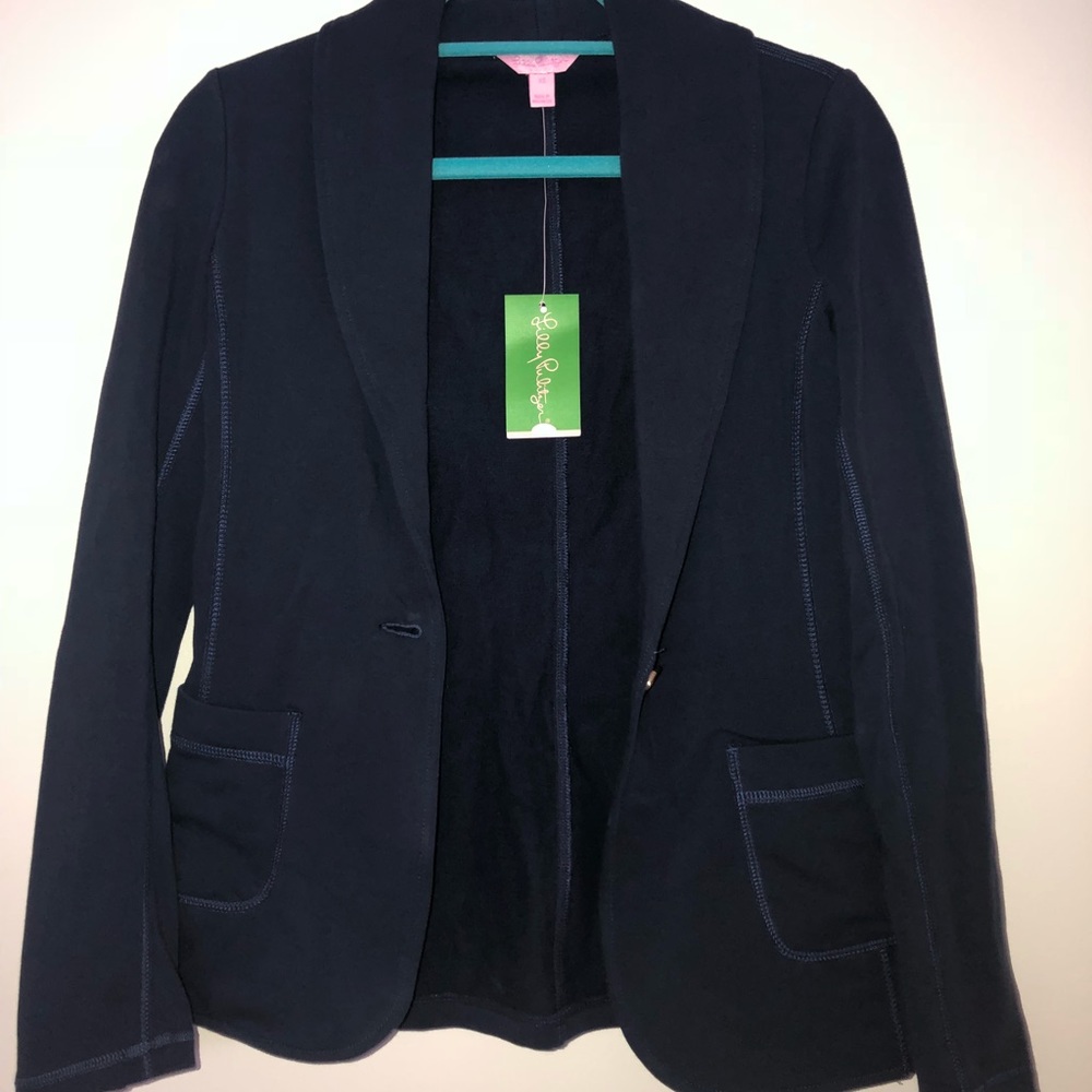 Lilly Pulitzer Navy Blazer! NEW WITH TAGS!!!